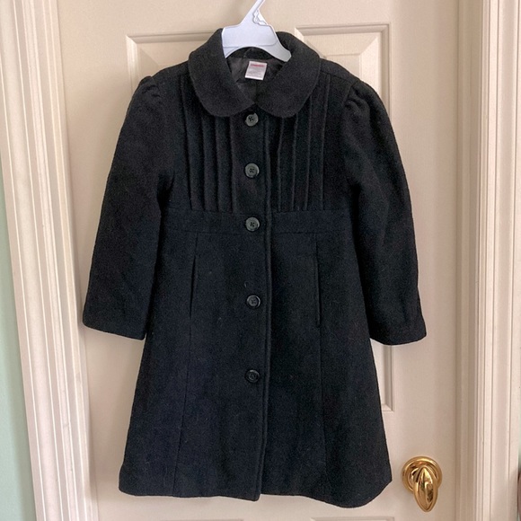 Gymboree Other - Gymboree black wool-blend coat, girl's size 5.